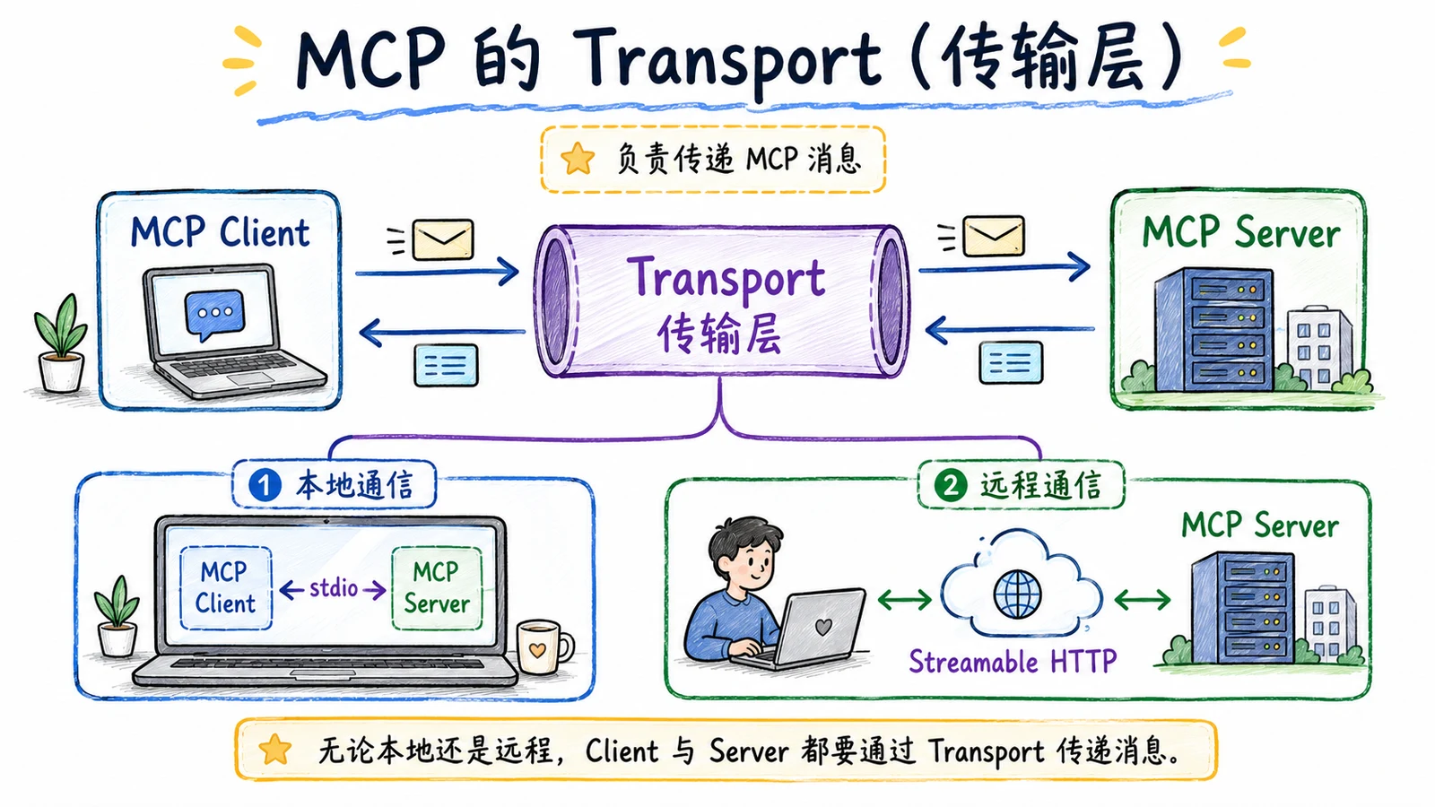 MCP 连接方式：stdio、Streamable HTTP 与远程调用 配图 2