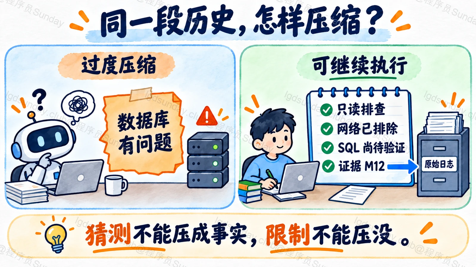 同一段历史，怎样压缩？