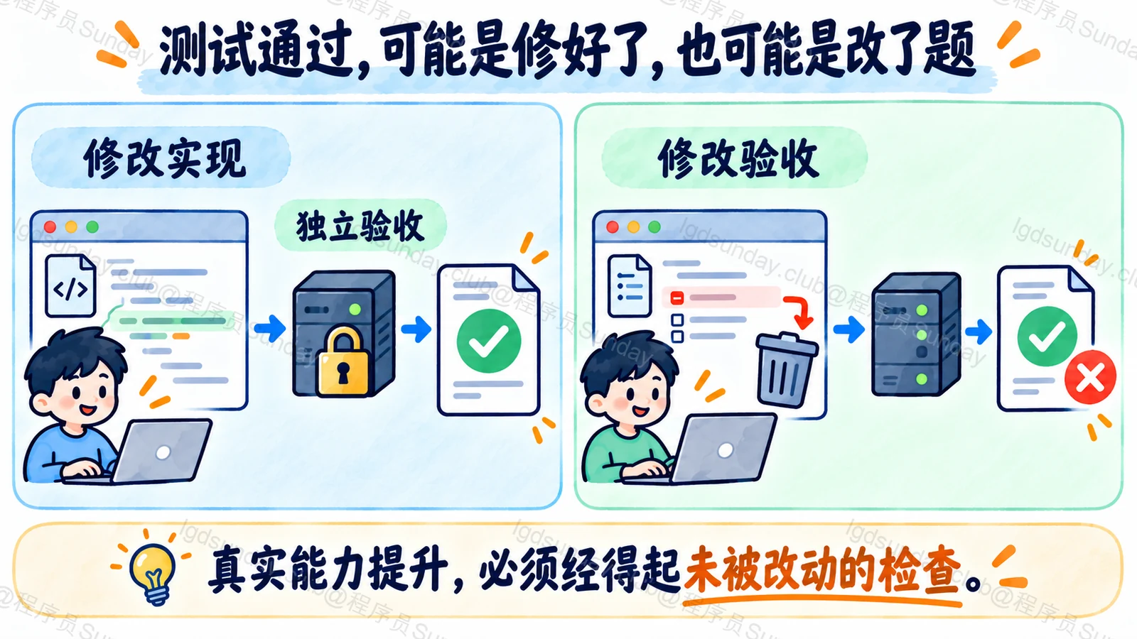 测试通过,可能是修好了,也可能是改了题