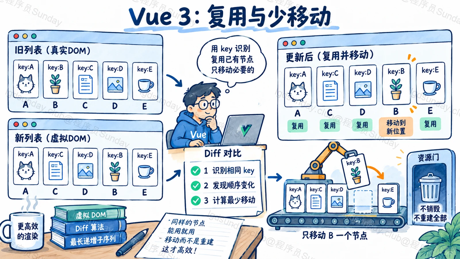 Q277 面试速答总览:已逐项目视核对对象、标签、箭头与正文关系。