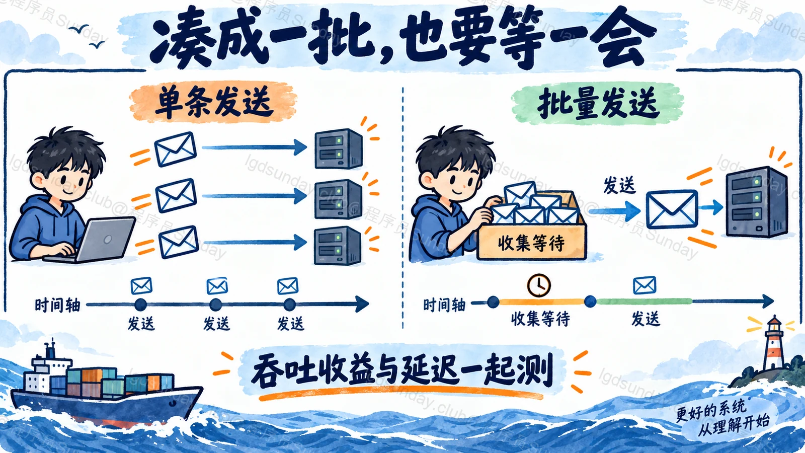 凑批分摊成本但可能增加等待